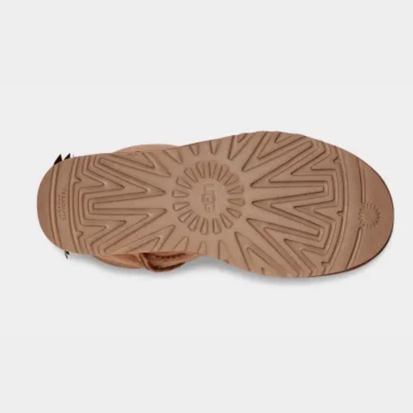 Ugg Bailey Bow Tall ll Chestnut Size 10 - Picture 4 of 4